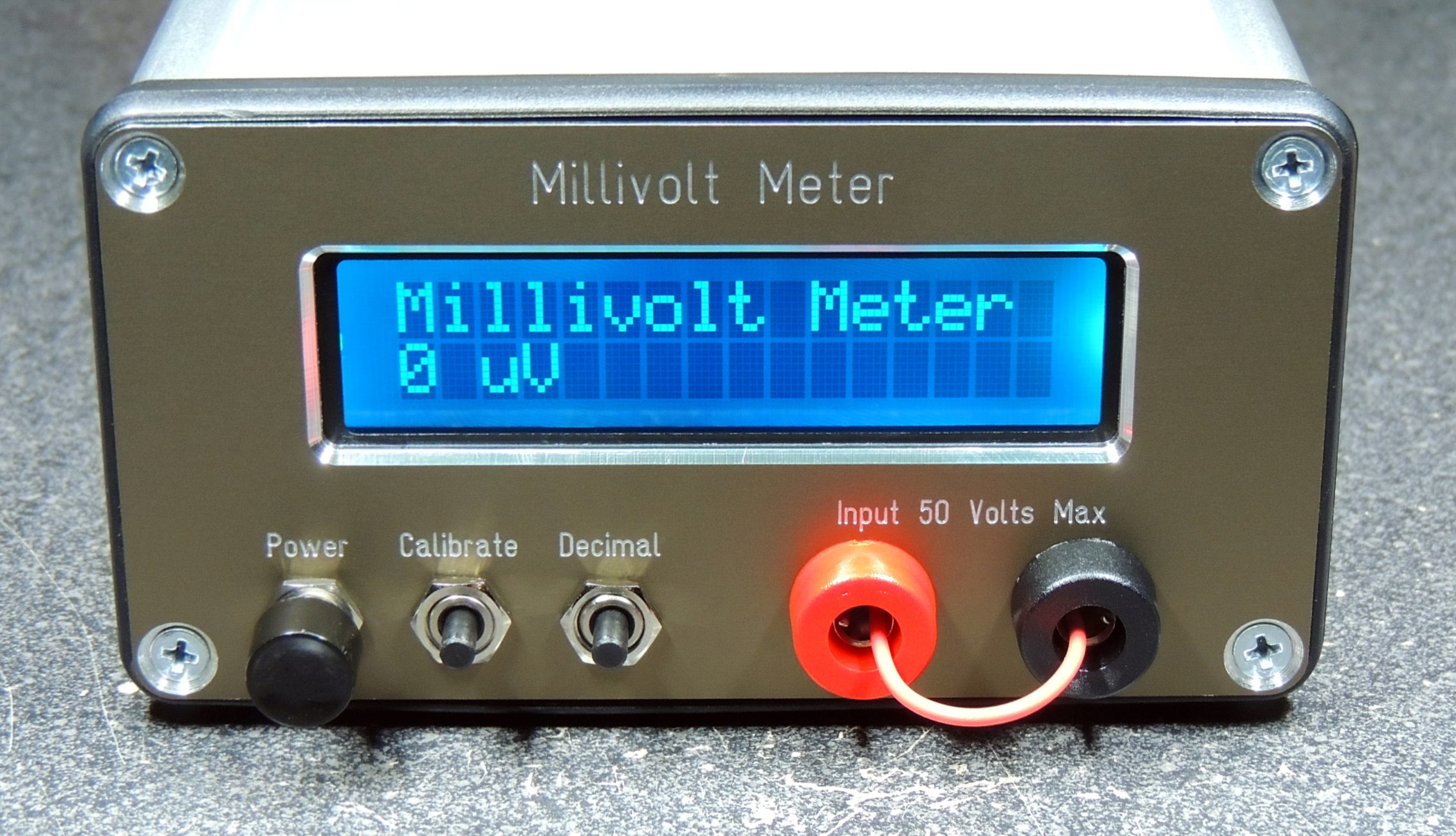 Millivolt Meter - Electronics Projects