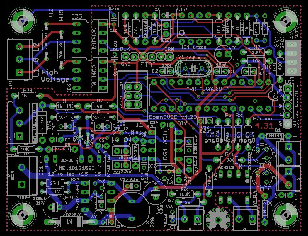 SI CIRCUIT BOARD EVSE GMI REV-2 *kjs* 