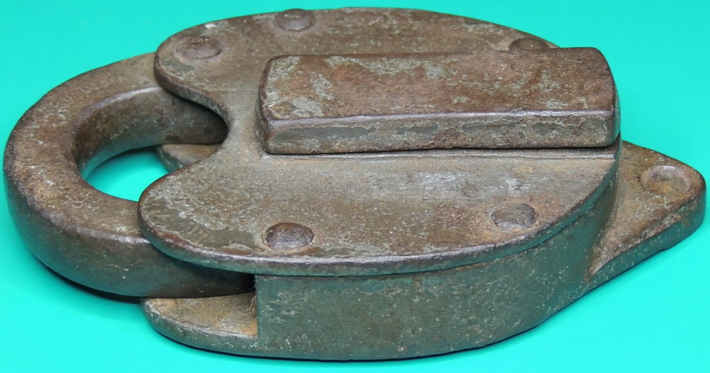 J.H.W. CLIMAX Co Steel Padlock