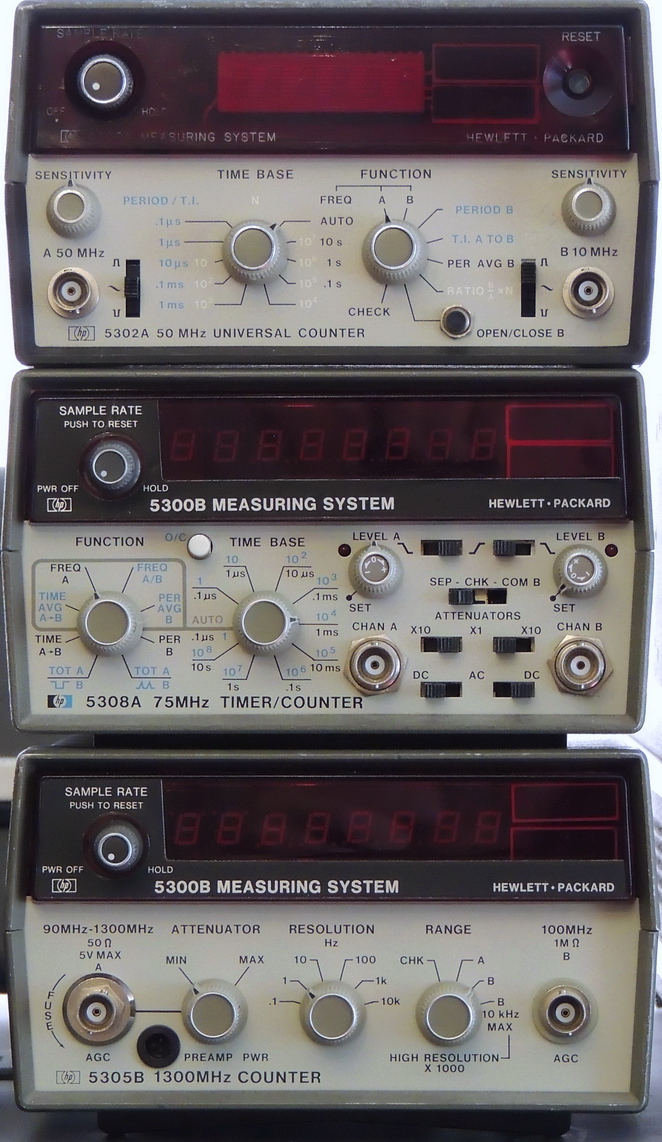 HP 34740A display and 34702A Multimeter Modules - Barbouri's