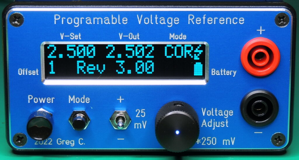 Updating the Programmable Voltage Reference Project